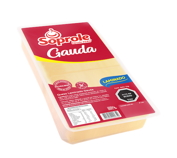 Queso Gauda Laminado 1kg